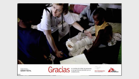 MOBILE PHONE COLLECTION CAMPAIGN MEDICOS SIN FRONTERAS